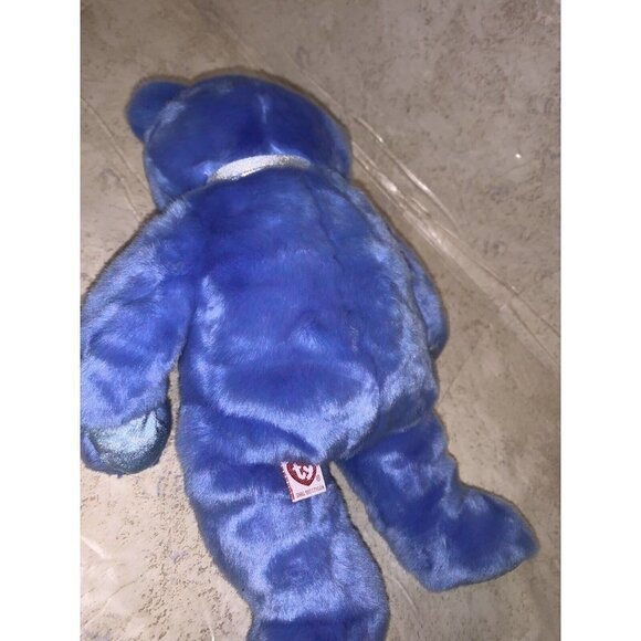 Ty Clubby II Teddy Bear Beanie Buddy Blue Club Member 90s Stuffed Plush Bundle - Picture 6 of 9